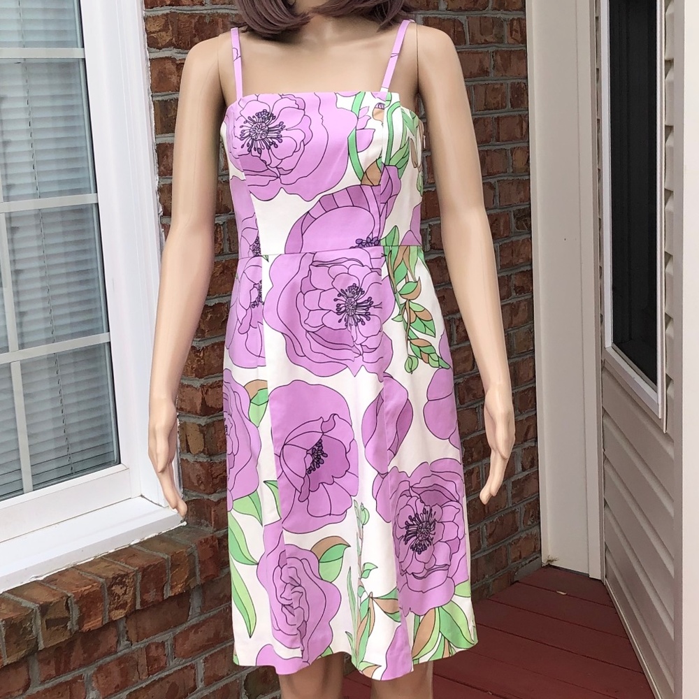 Ann Taylor LOFT - Floral Print Cocktail Dress